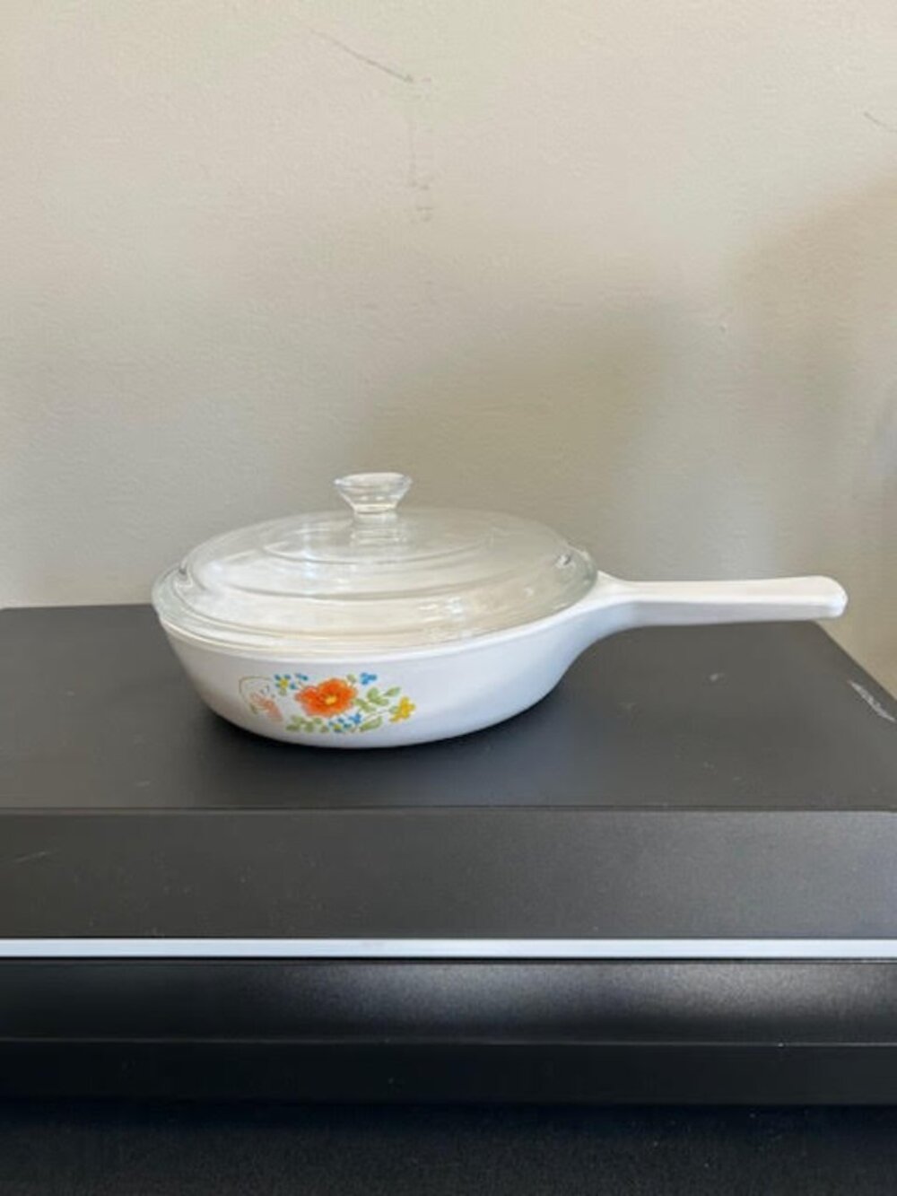 CorningWare Wildflower P-83-B Menuette 6.5" Sauce Pan Skillet